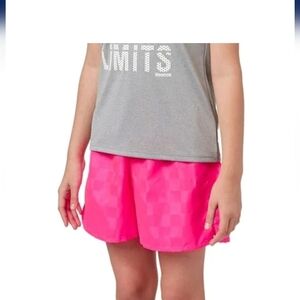Girls DSG Woven Soccer Shorts, Size Medium, Pink
